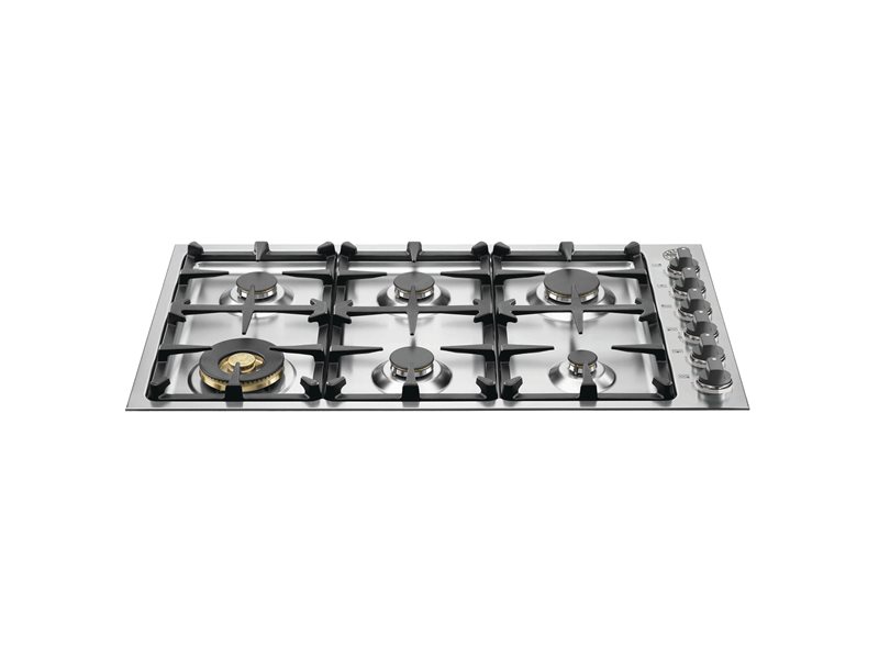 36 Drop-In Low Profile 6 Burners | Bertazzoni - Stainless